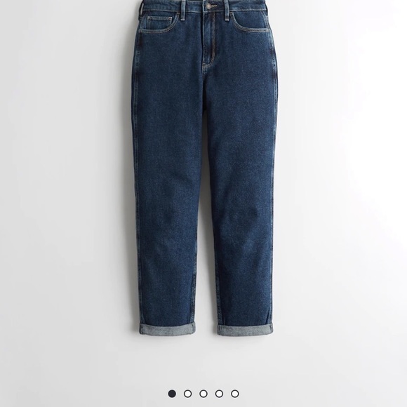 Hollister Ultra High Waist Mom Jean Medium Wash - Picture 5 of 9